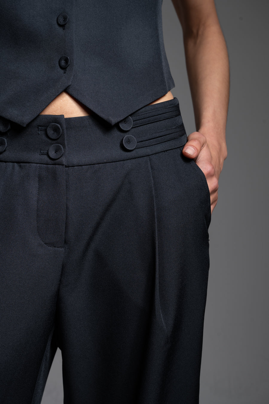 PANTALÓN MICA azul