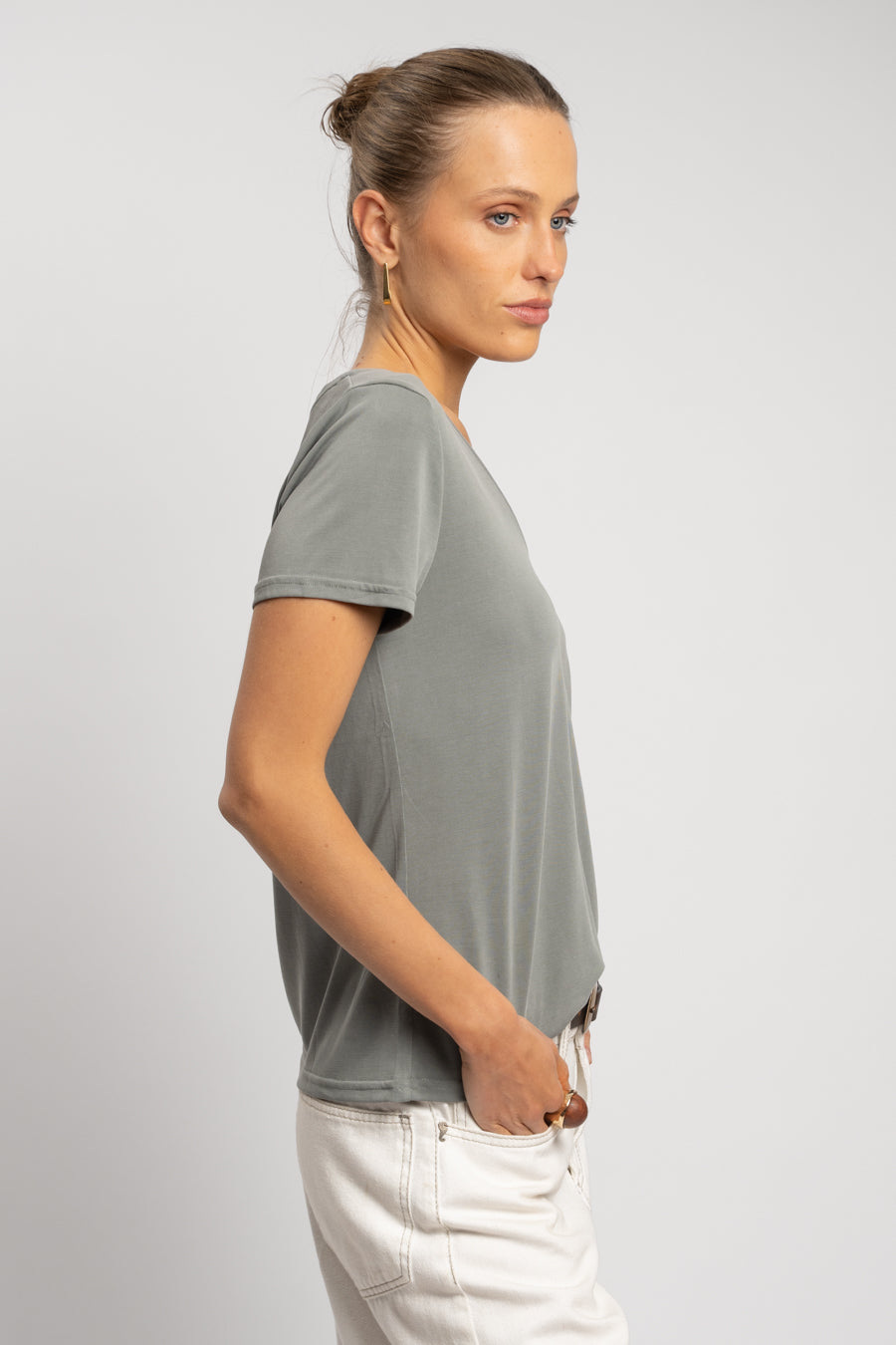 POLERA CLARA verde