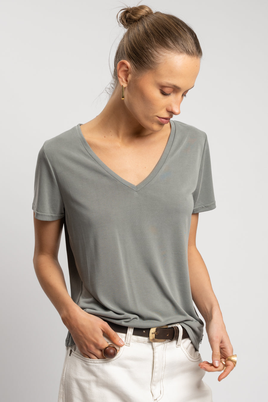 POLERA CLARA verde