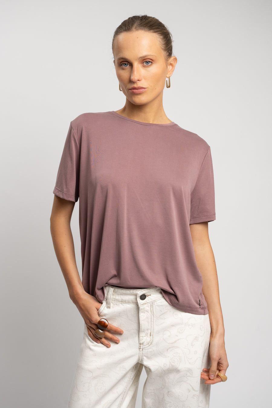 POLERA CELIA malva
