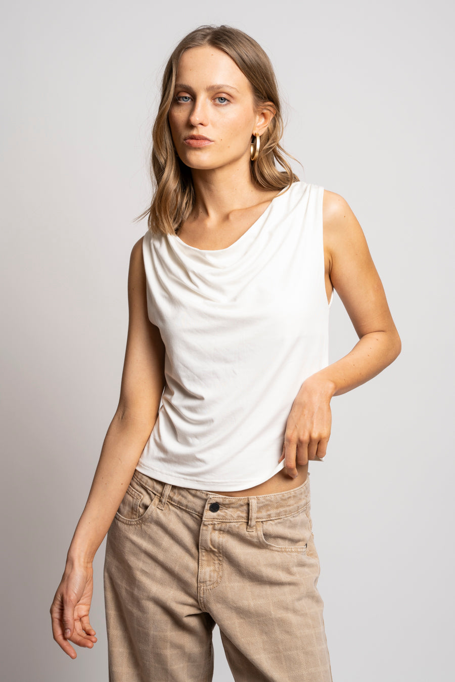 POLERA ELINA blanco