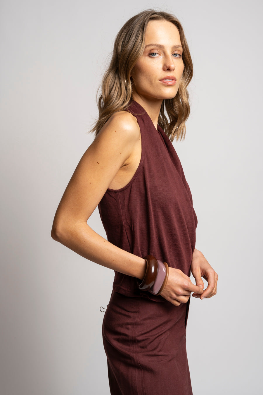 POLERA MILO vino