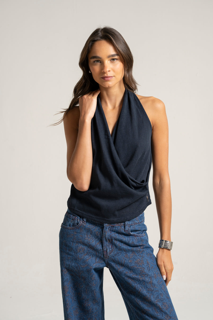 POLERA MILO azul