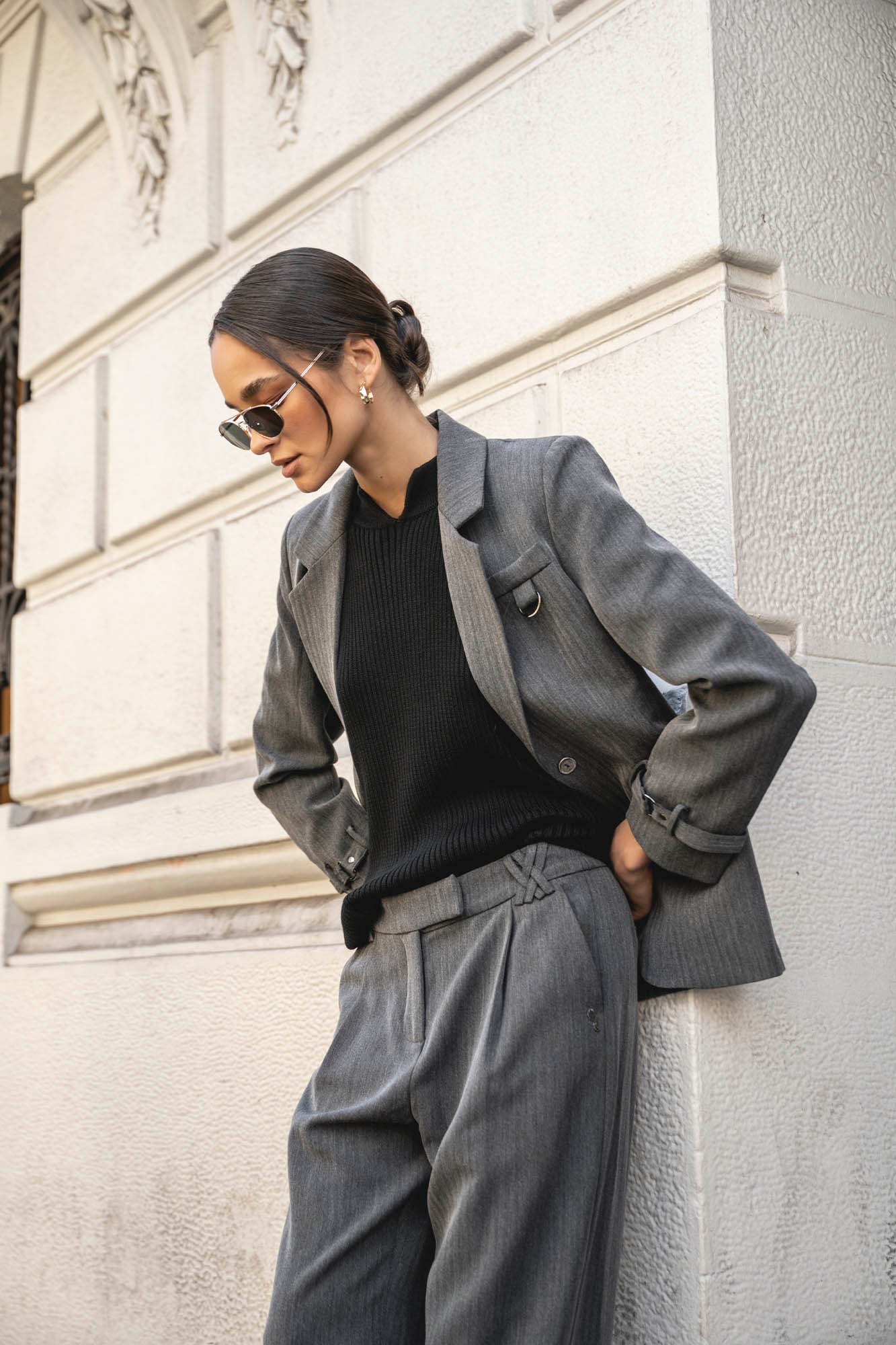 PANTALÓN GRACE marengo