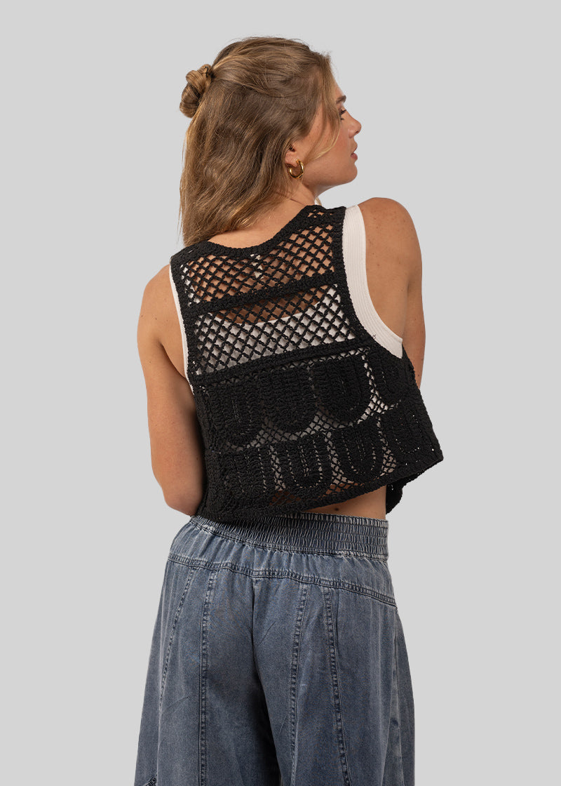 CHALECO TENDER negro