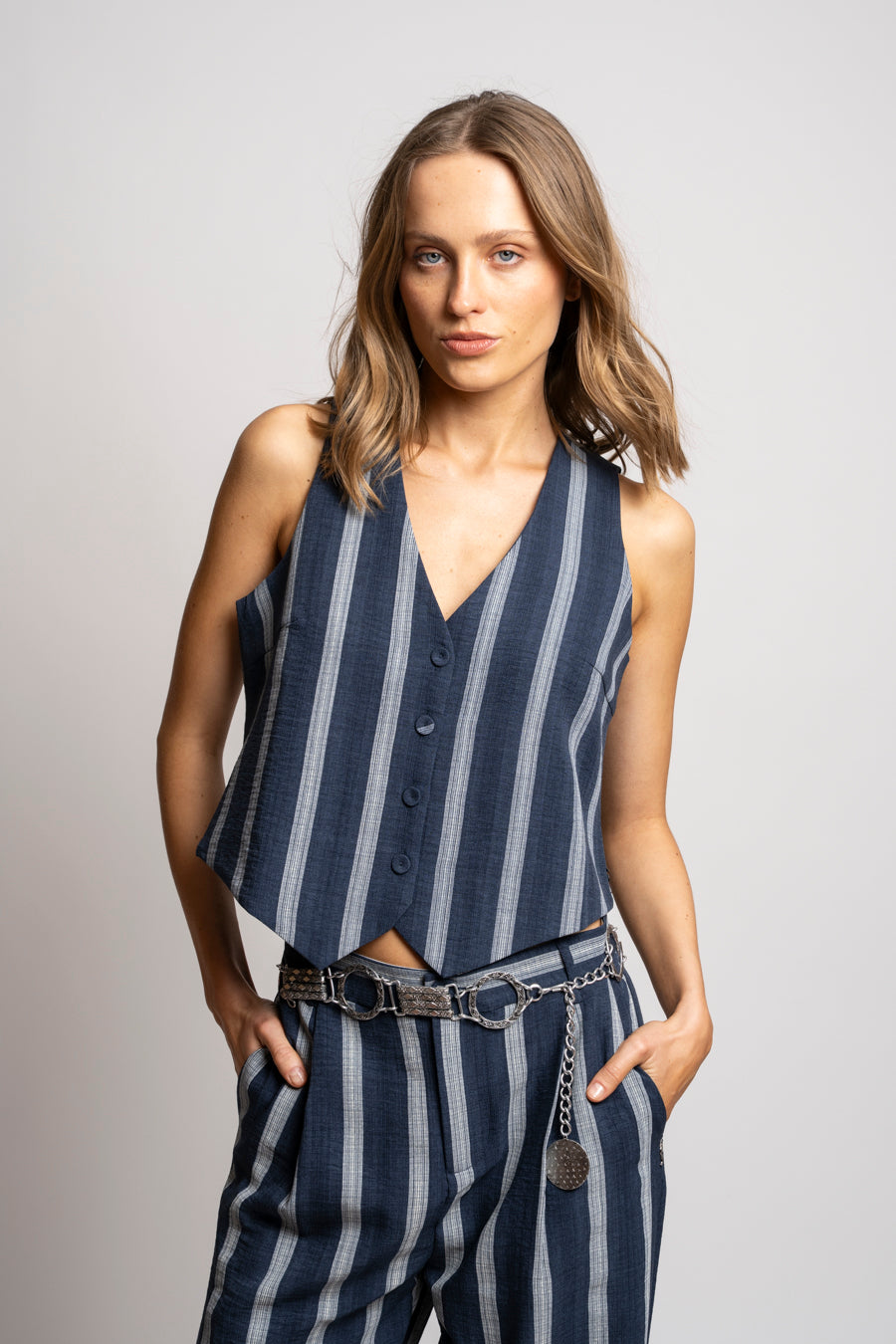 VEST CALA azul