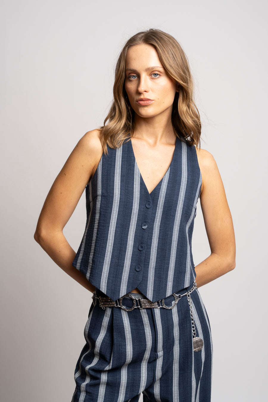 VEST CALA azul
