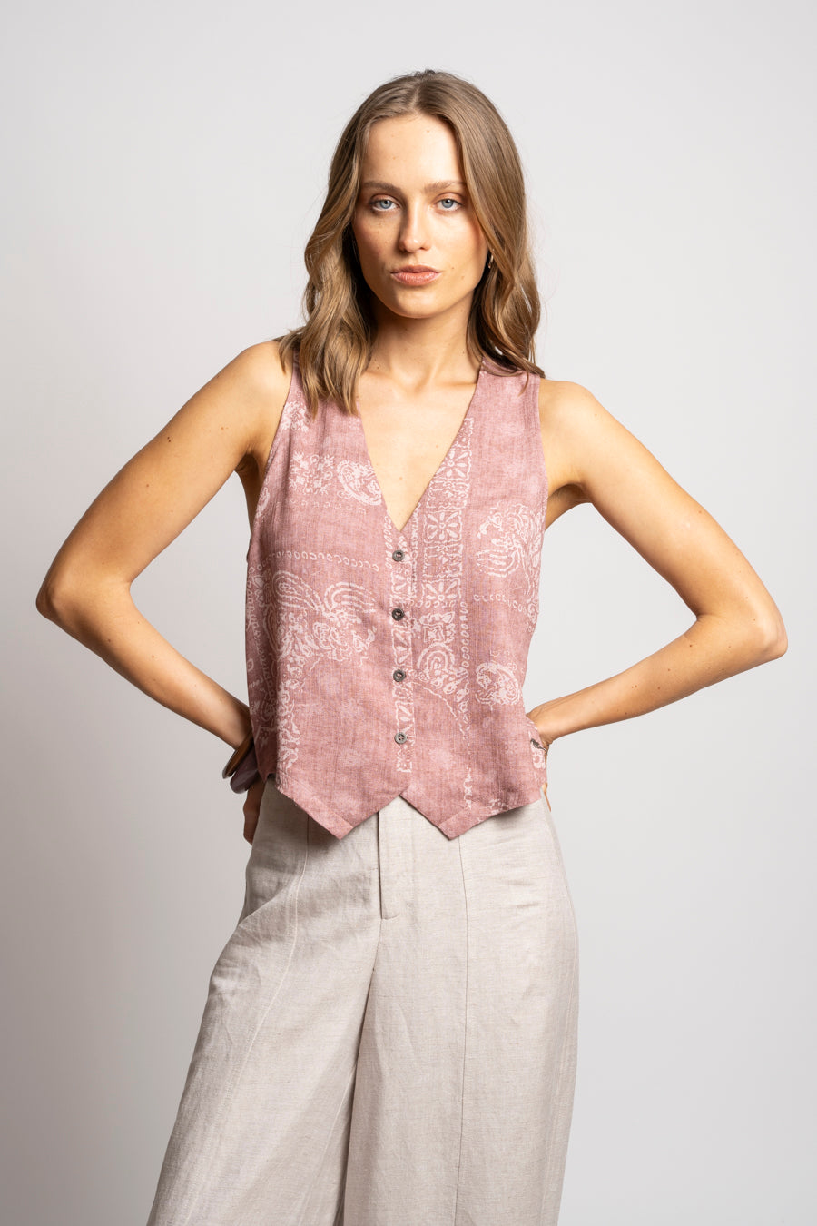 VEST MIKA rosa