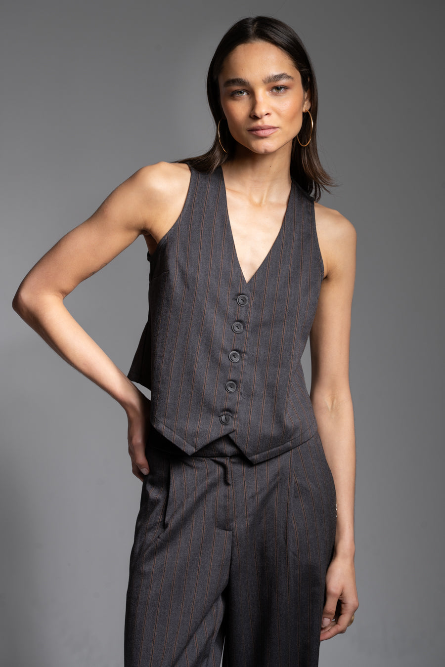 VEST RAI gris