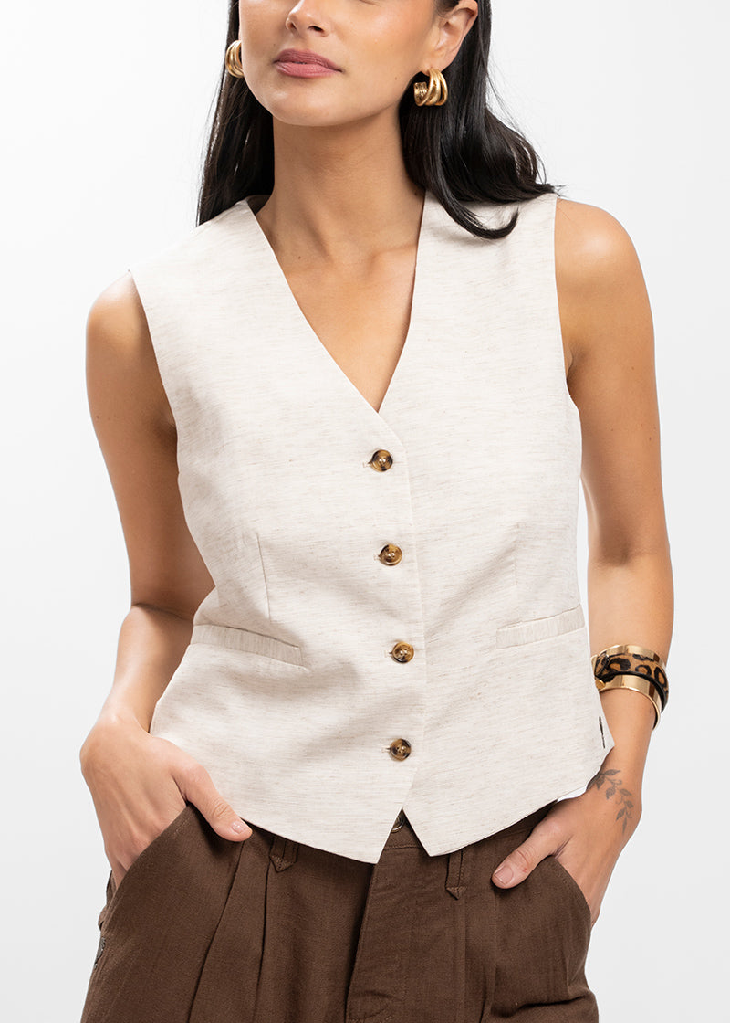 VEST AMANDA lino arena