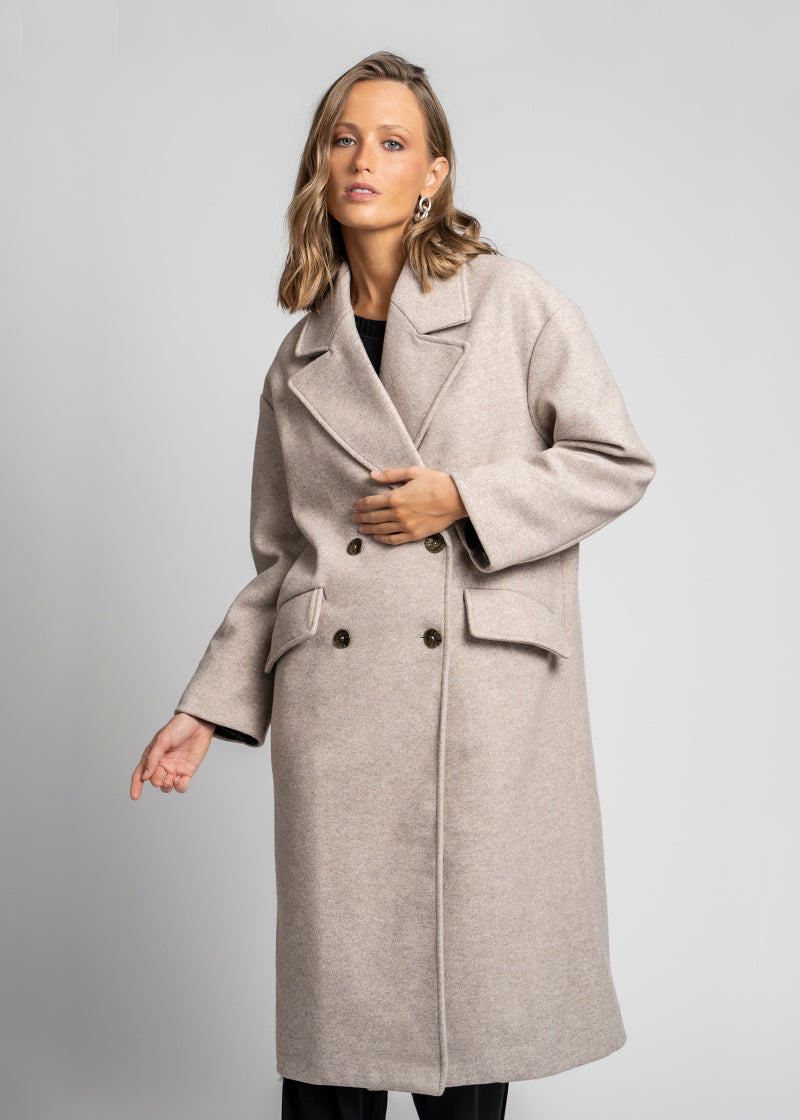 ABRIGO FRANCINE beige