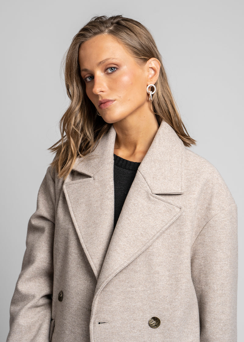 ABRIGO FRANCINE beige