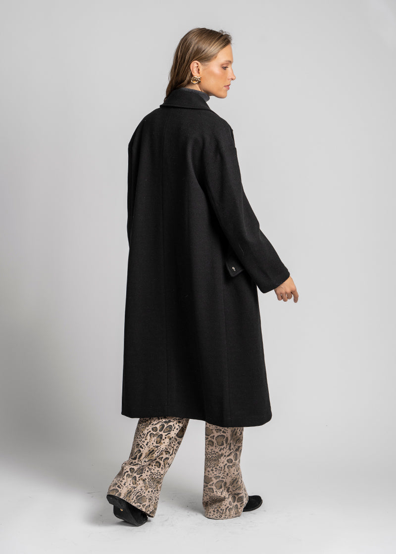 ABRIGO FRANCINE negro