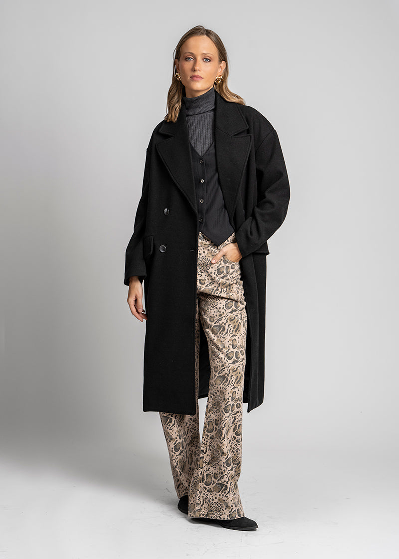 ABRIGO FRANCINE negro