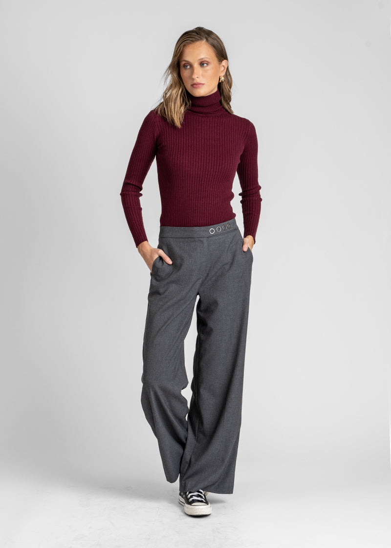 BEATLE TEJIDO PASCUALA burdeo