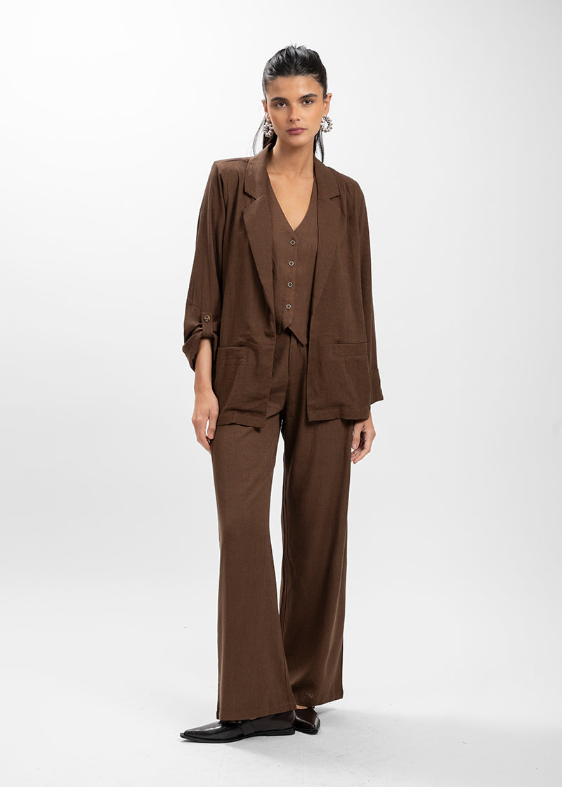 BLAZER JULIETA chocolate