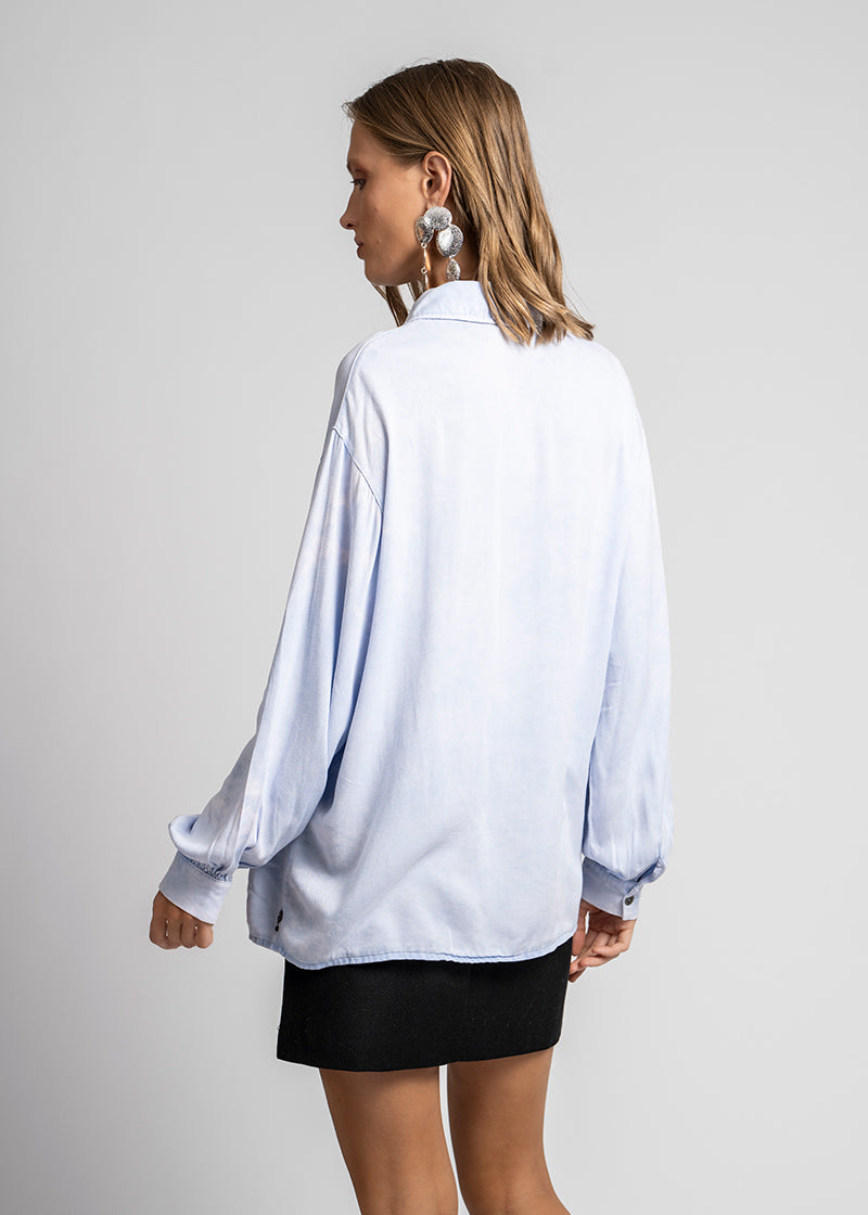 BLUSA MELI celeste