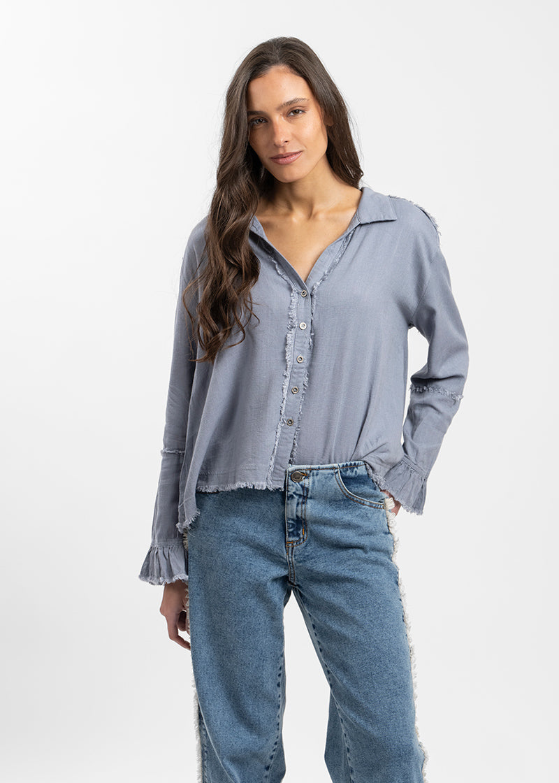 BLUSA SOLE Lino denim