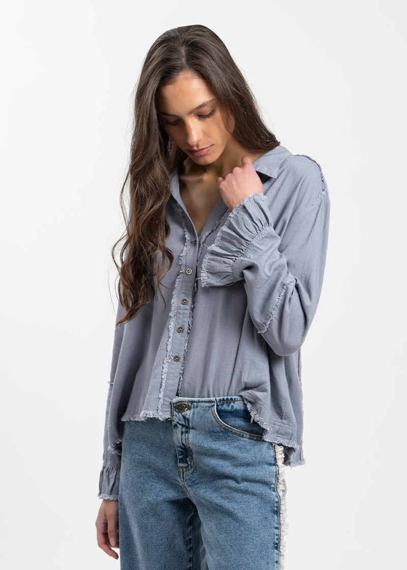 BLUSA SOLE Lino denim