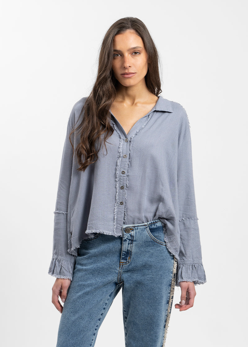 BLUSA SOLE Lino denim