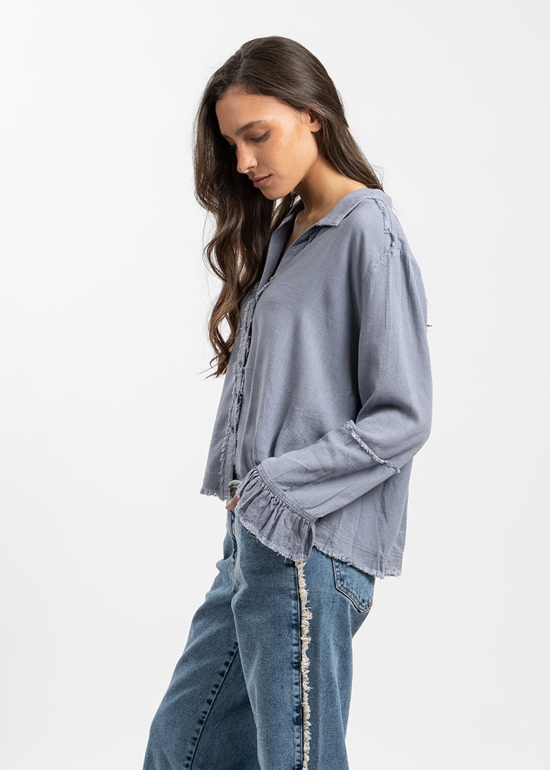BLUSA SOLE Lino denim