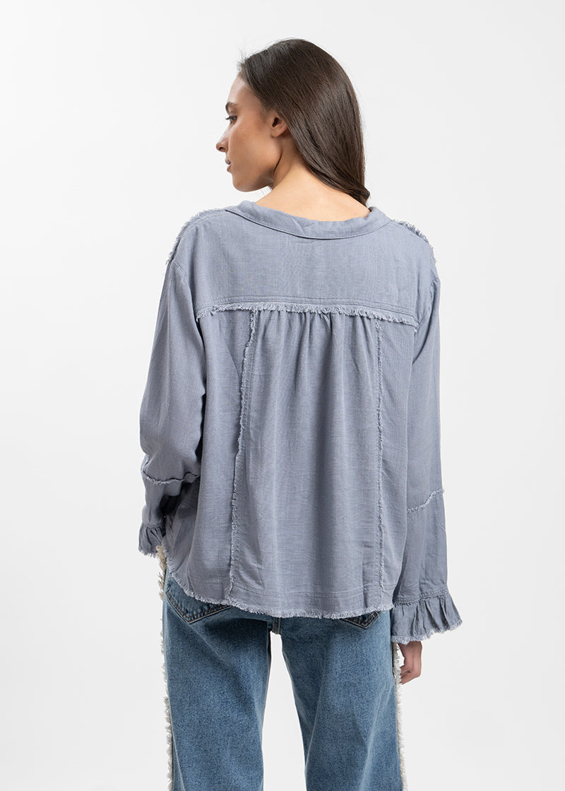 BLUSA SOLE Lino denim