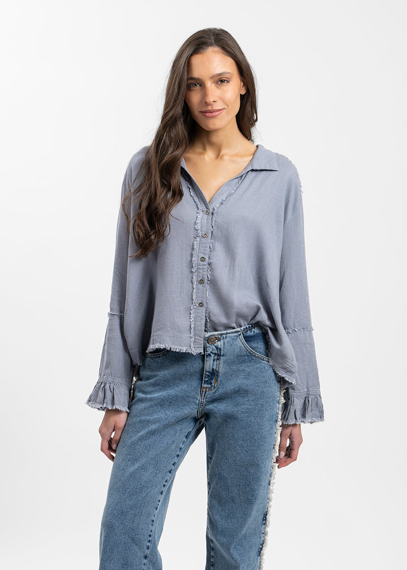BLUSA SOLE Lino denim