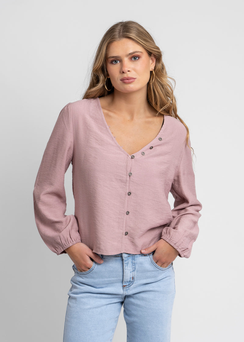 BLUSA TEXAS rosado