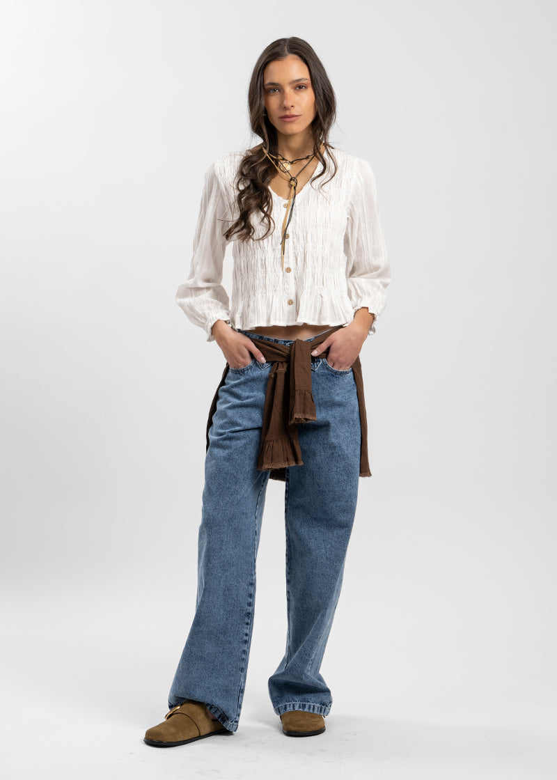 BLUSA VALENTINA blanco