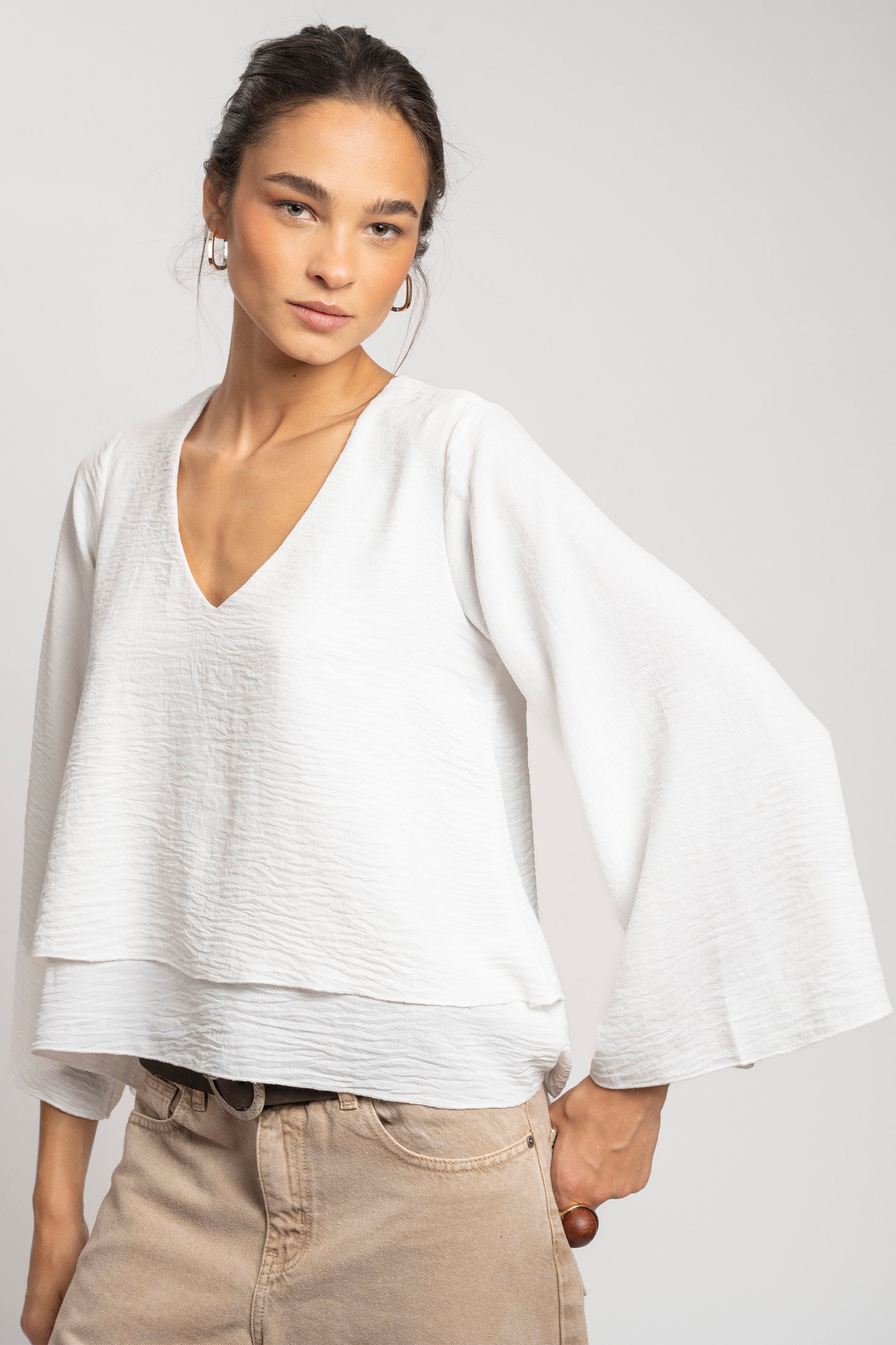 BLUSA ADRIANA blanco