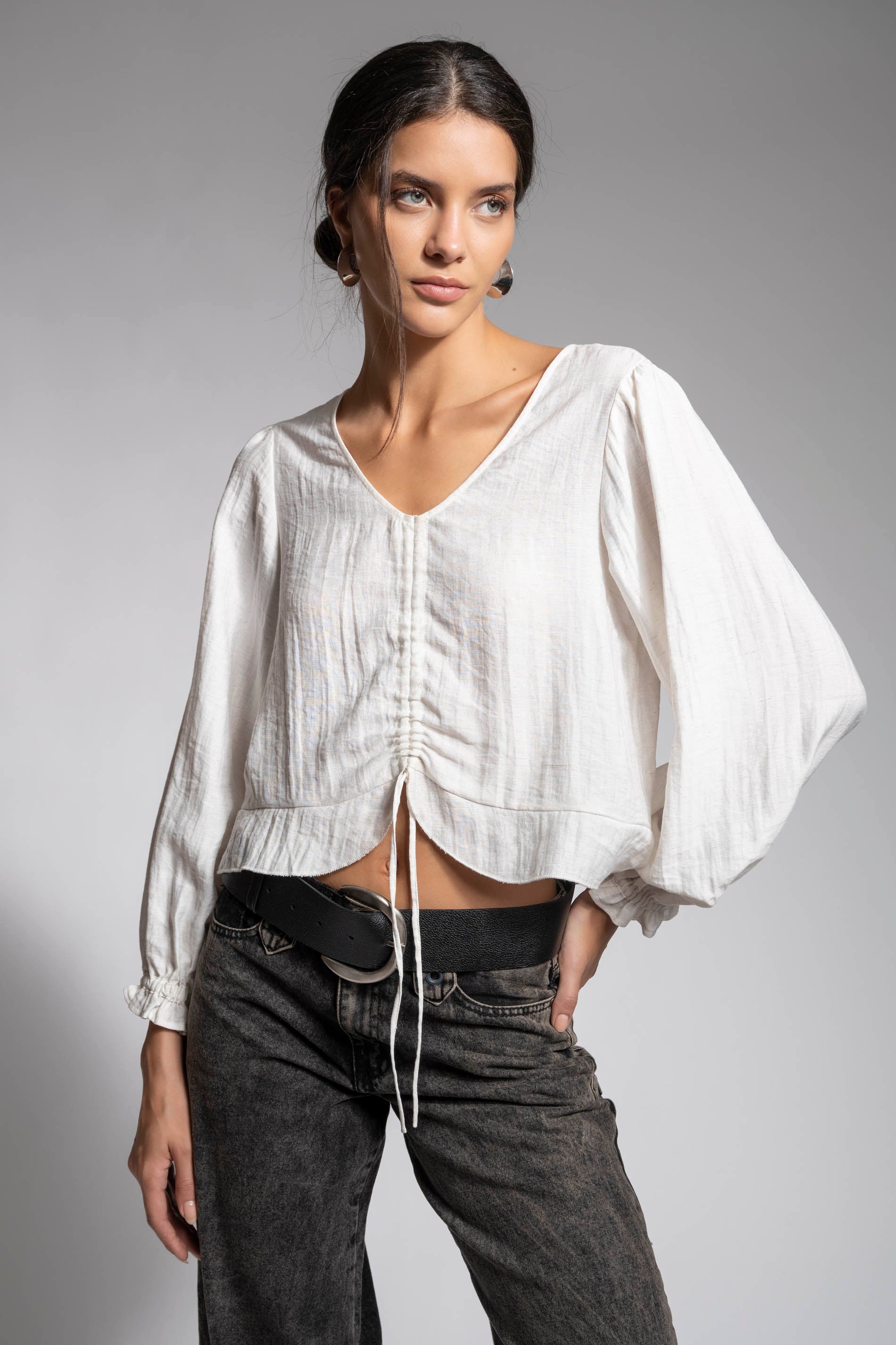 BLUSA ALBA blanco