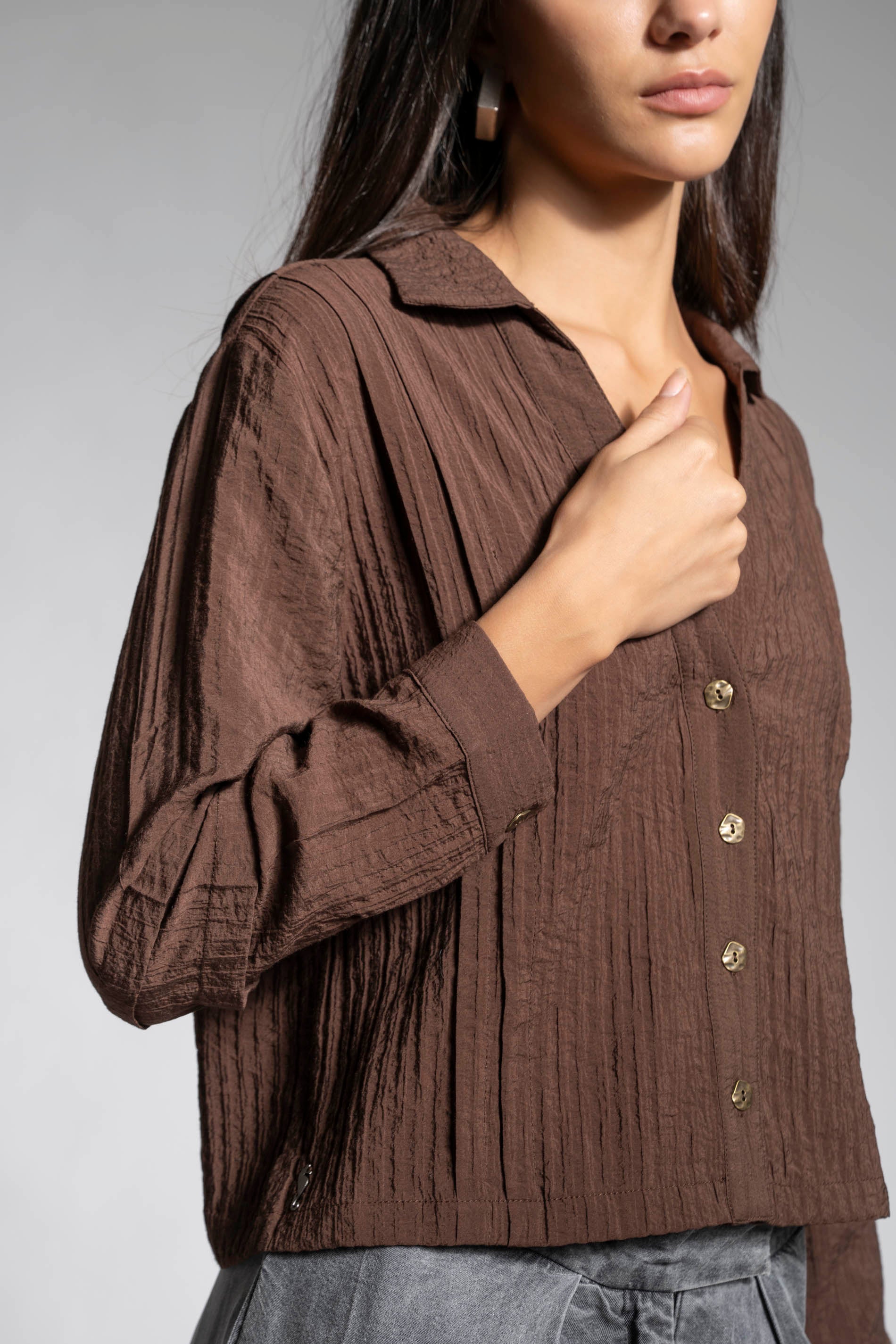 BLUSA ALLIRA chocolate