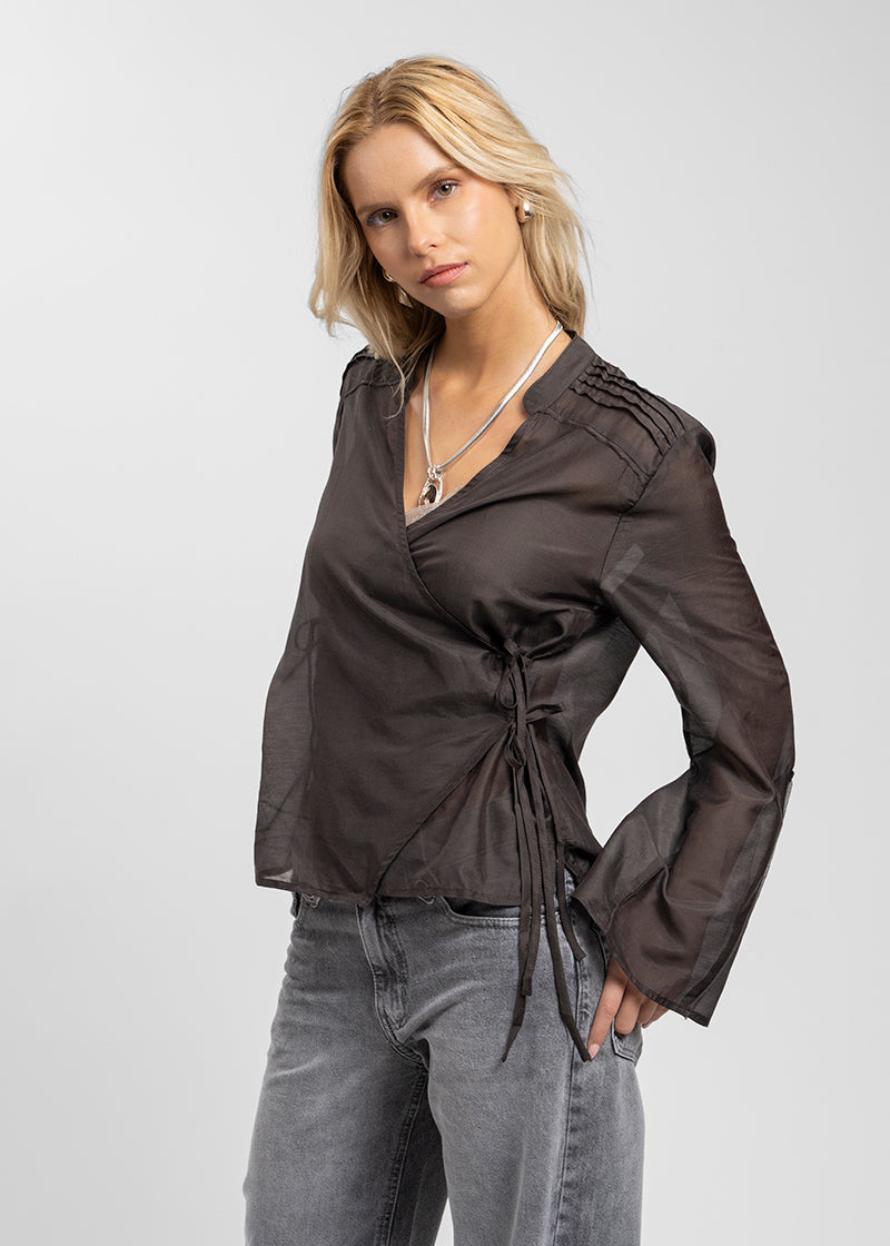 BLUSA BELONA chocolate