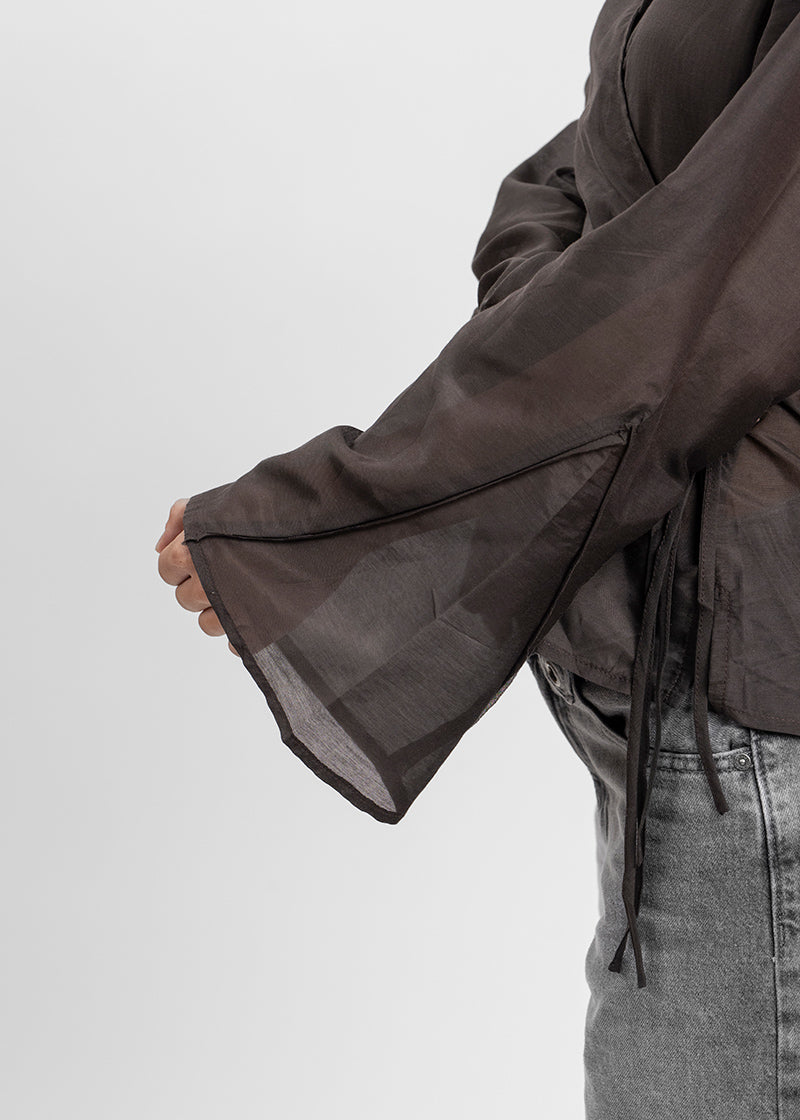 BLUSA BELONA chocolate