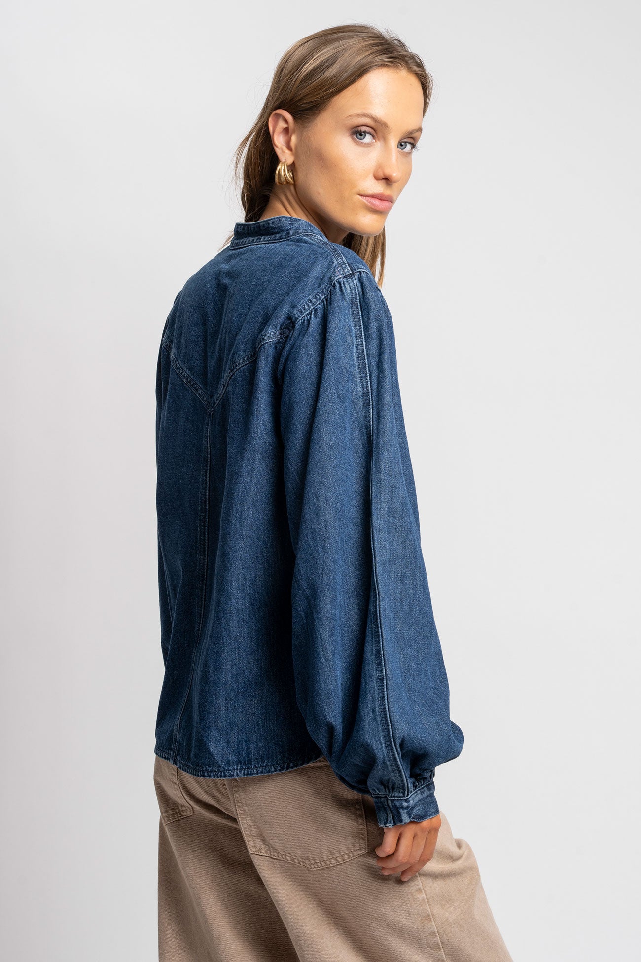 SOBRECAMISA CHARLOTTE denim