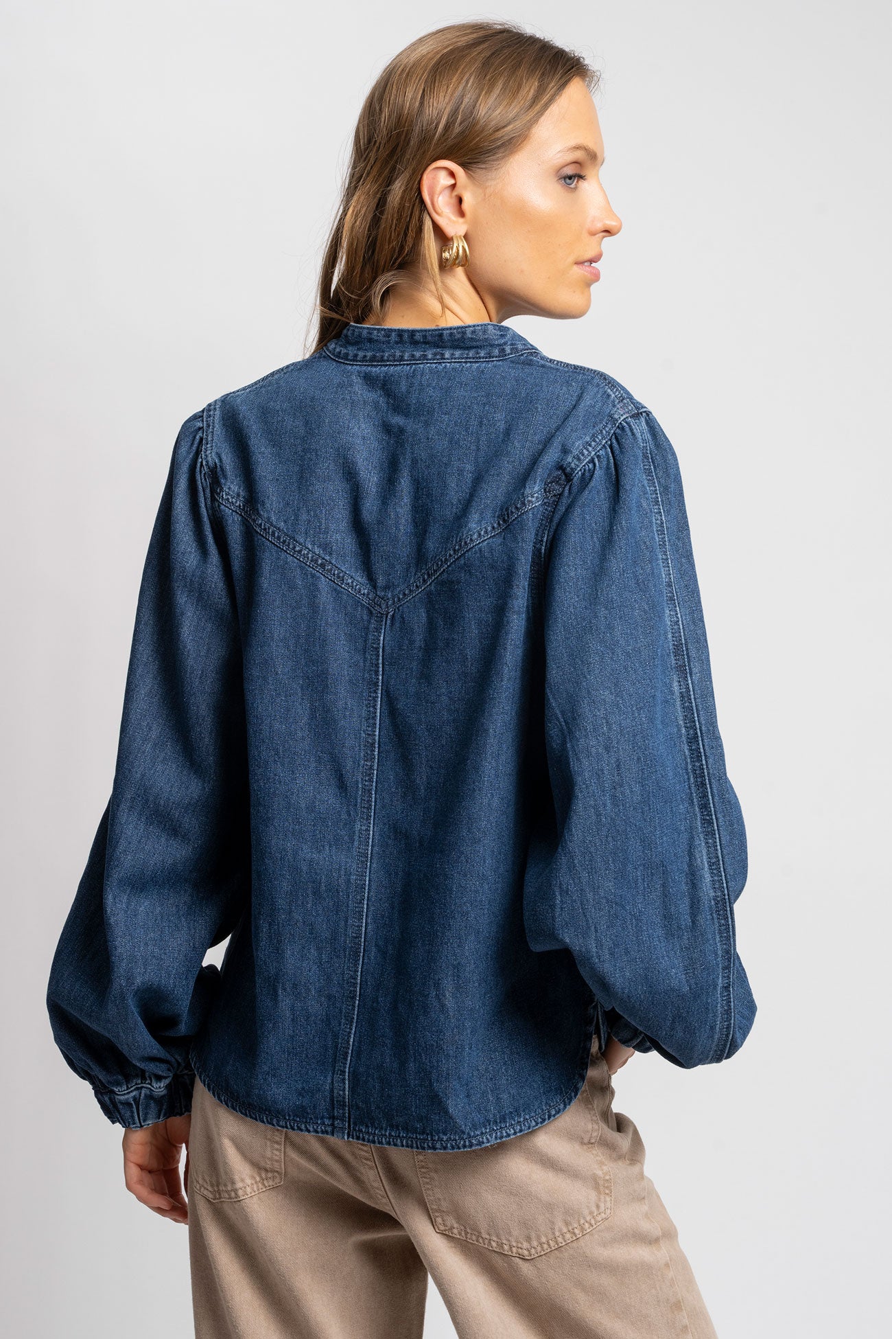 SOBRECAMISA CHARLOTTE denim