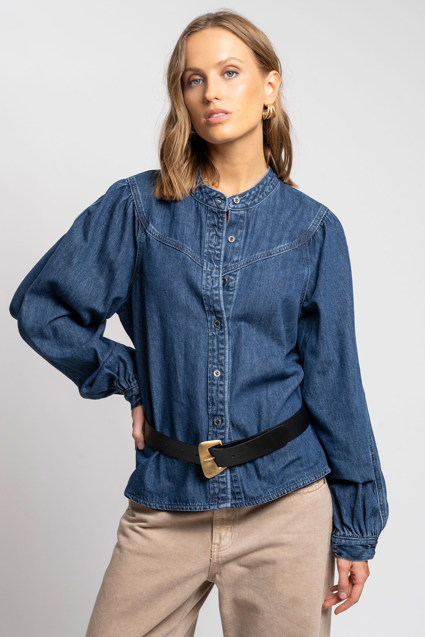 SOBRECAMISA CHARLOTTE denim