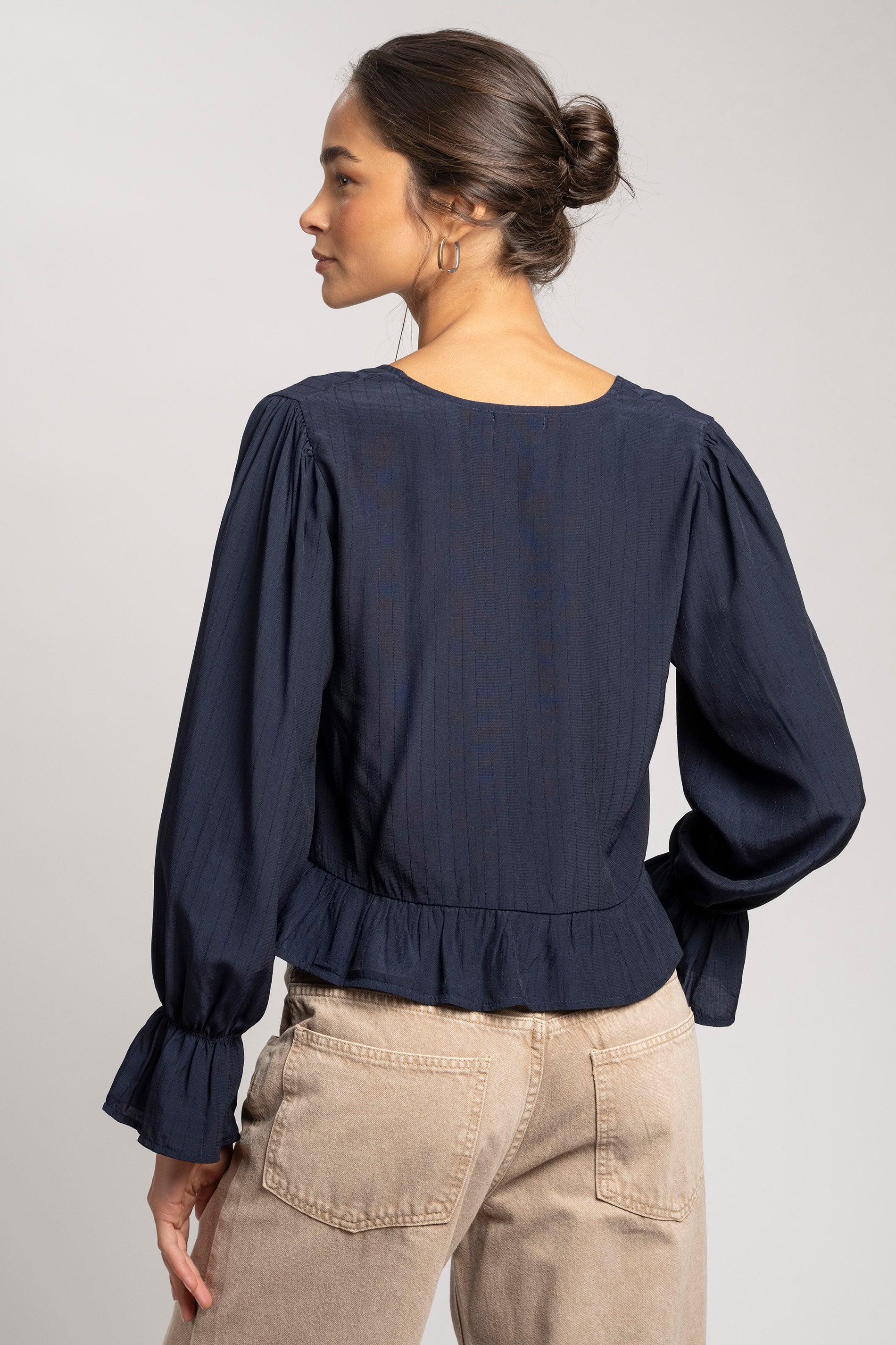 BLUSA MAEL azul marino