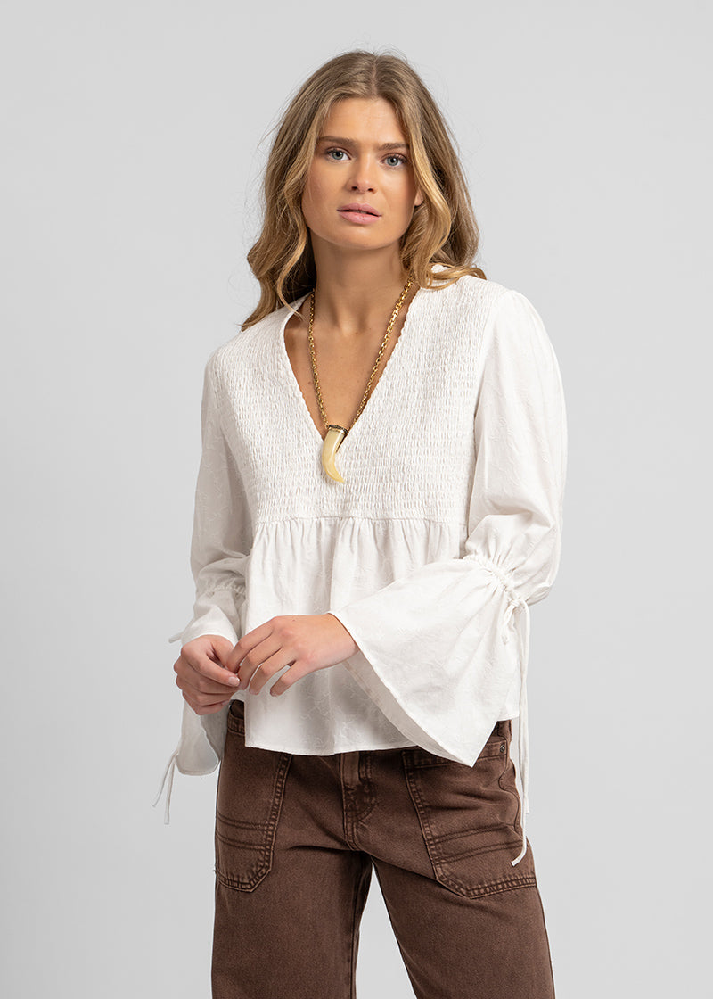 BLUSA ROSA blanco