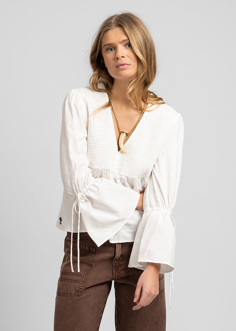 BLUSA ROSA blanco