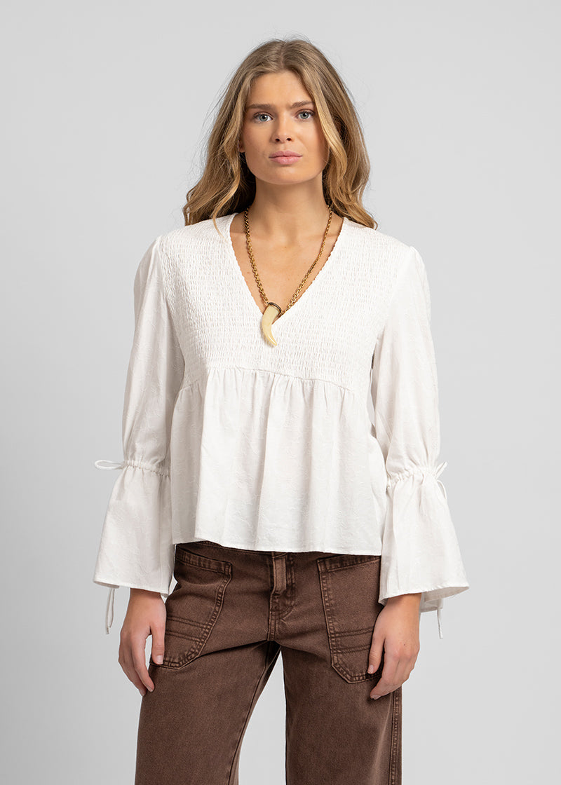 BLUSA ROSA blanco