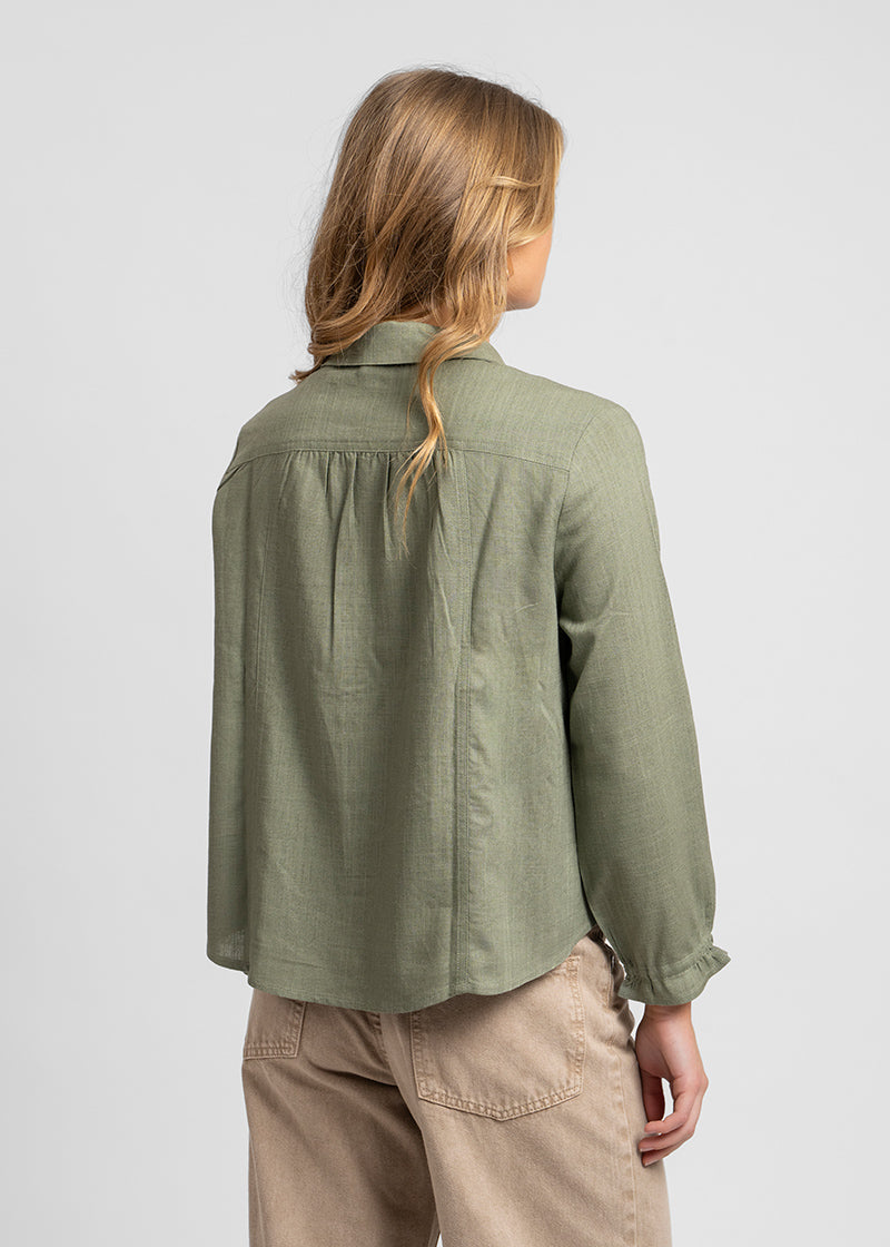 BLUSA ROSARIO verde
