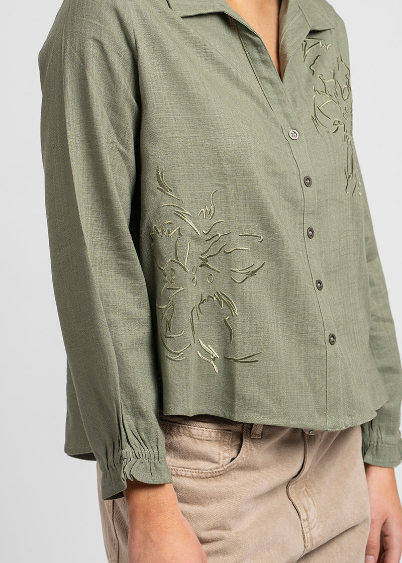 BLUSA ROSARIO verde