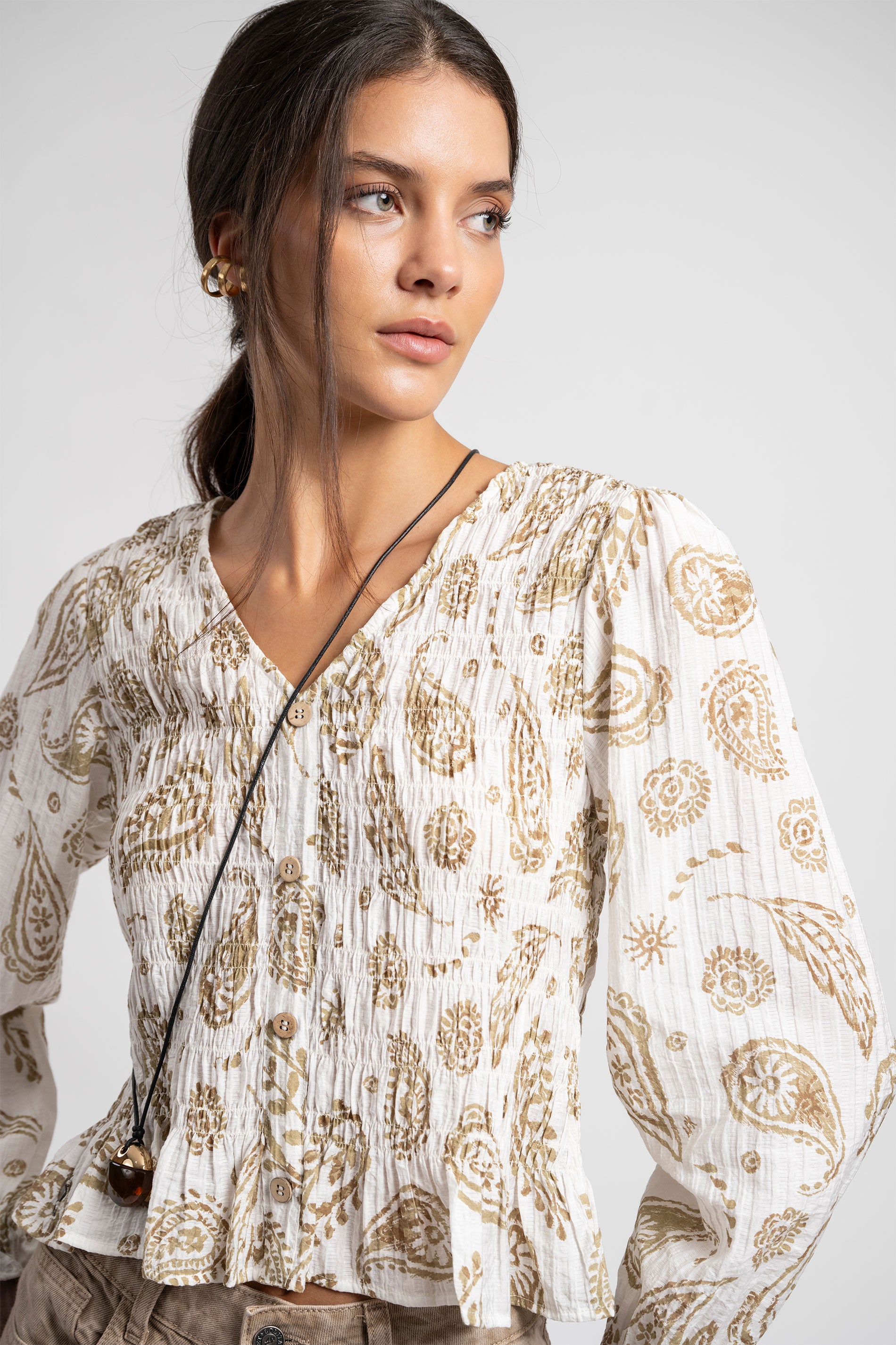 BLUSA VALENTINA P beige