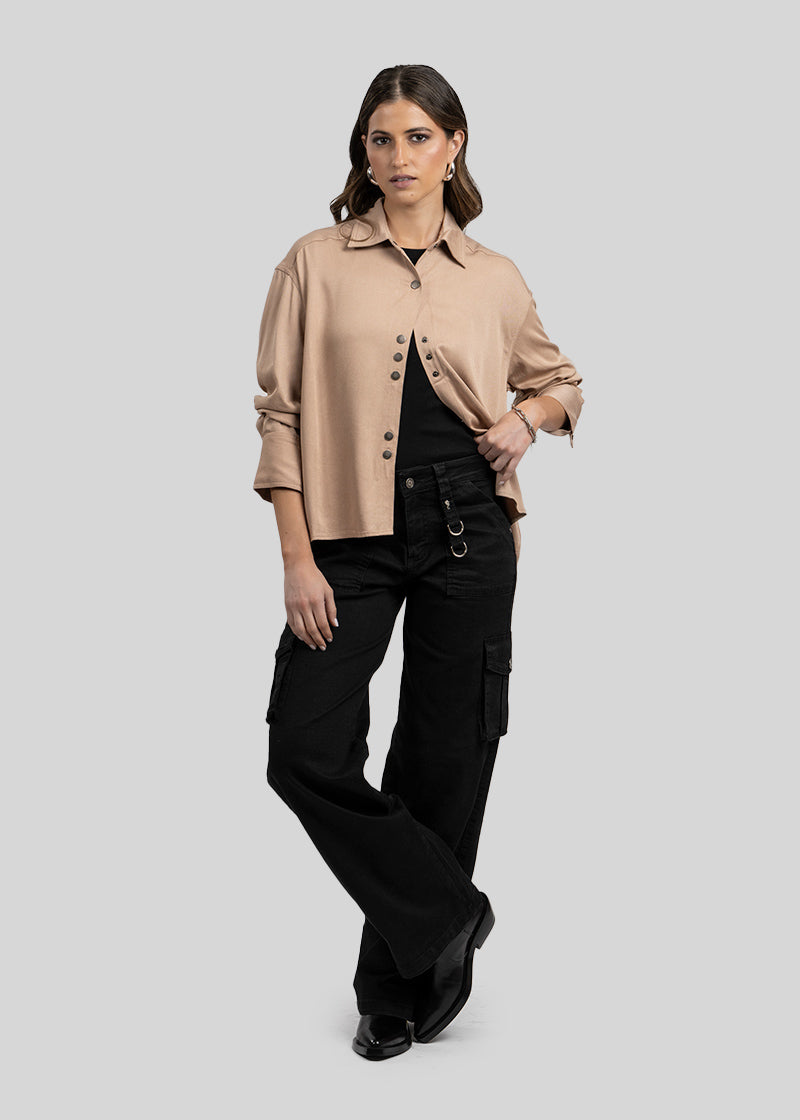 BLUSA VICTORIA taupé
