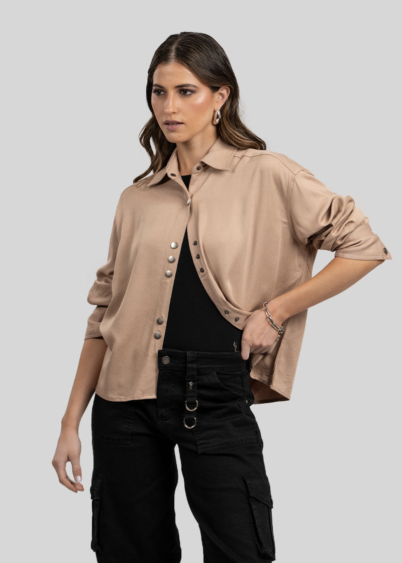 BLUSA VICTORIA taupé