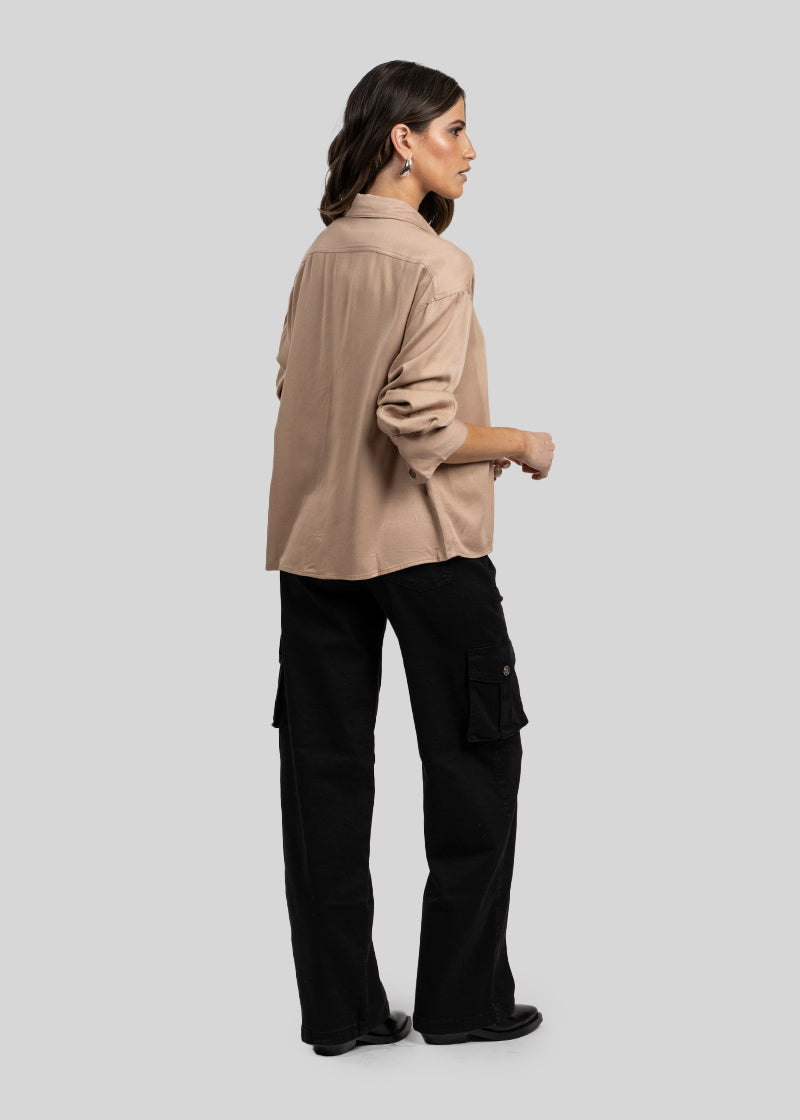 BLUSA VICTORIA taupé