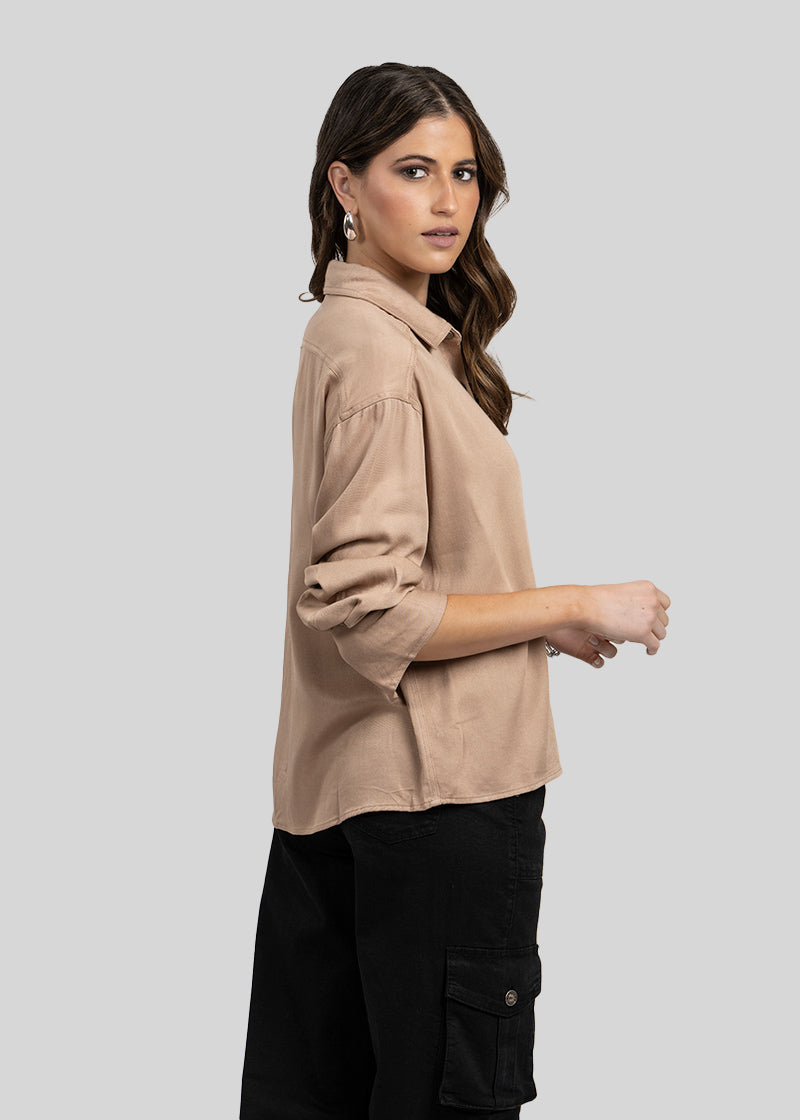BLUSA VICTORIA taupé