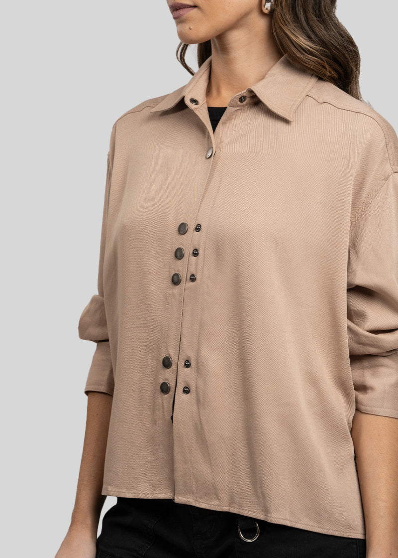 BLUSA VICTORIA taupé