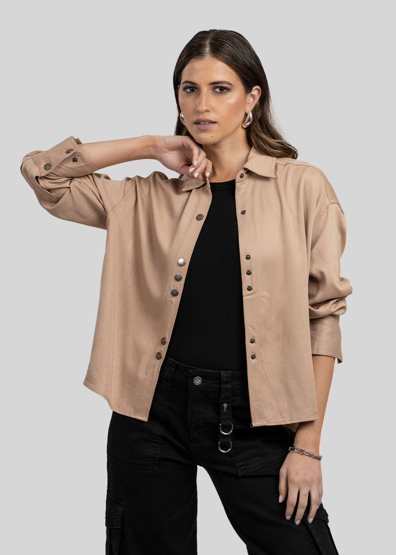 BLUSA VICTORIA taupé